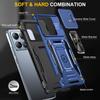 Чехол для Xiaomi 14T Pro с подставкой, сдвижной крышкой для камеры, из ПК + ТПУ, ударопрочный чехол для телефона