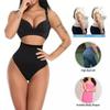 Women High Waist Thong Body Shaper Panties Seamless Underwear Tummy Control Thong Panties XS-XXXL