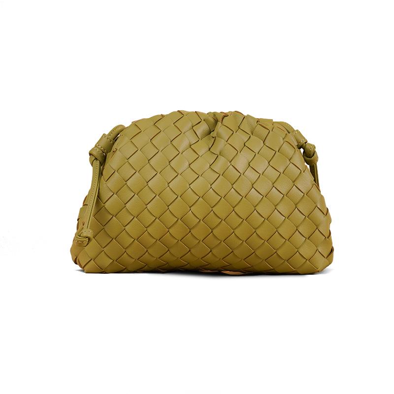 Женская модная сумка Woven Cloud Bag 2023 года — милая, стильная сумка-клатч на одно плечо