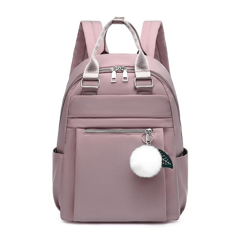 Schoolbag1011 new fashion trend dual-purpose portable backpack women's simple leisure large capacity backpack wholesale