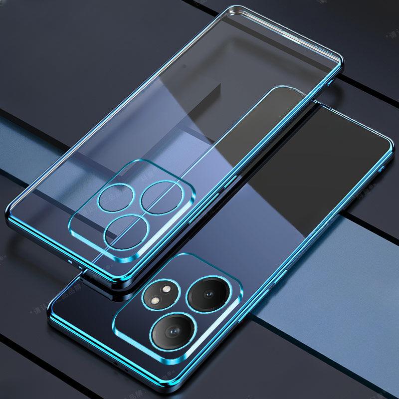 Для OPPO Realme GT Neo6 SE 6 6T гальванический чехол для телефона объектив все включено силиконовый мягкий чехол