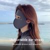 Sunscreen Mask Traceless Women Detachable Facekini Ice Silk Anti-Ultraviolet Summer Breathable Thin Cover Whole Face