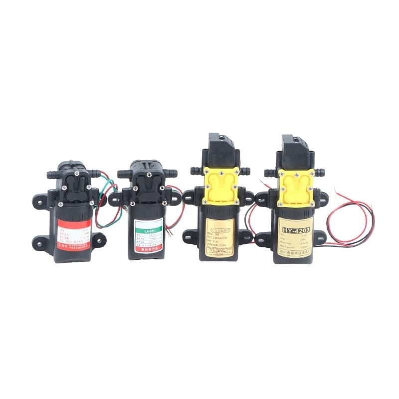 1Pcs Self-Priming Diaphragm Water Pump 12V 8.0L High Pressure Agricultural Spray Pump For Agrochemical Application In Farming