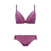 AMOSTYLE Dream Wireless Bra Panty Dream M022 A70M Size Bra, & Set, Daylily, (Purple),