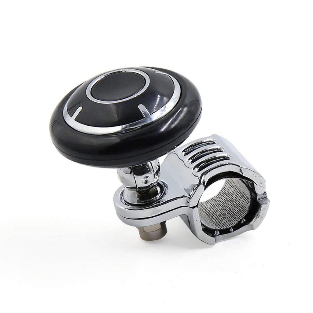 X Autohaux черный складной руль Spinner ручка мощность ручка шарик для авто серебристый тон коричневый углеродное волокно