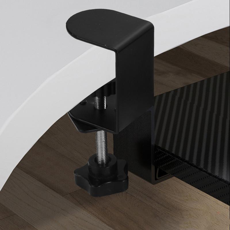 Держатель клавиатуры без сверления, настольный держатель для выдвижных ящиков, органайзер для компьютерной мыши, подставка под стол