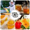 Honey Double Strainer Honey Strainer Stainless Steel 2 Pcs Honey Harvest Beekeeper Tool Beekeeping