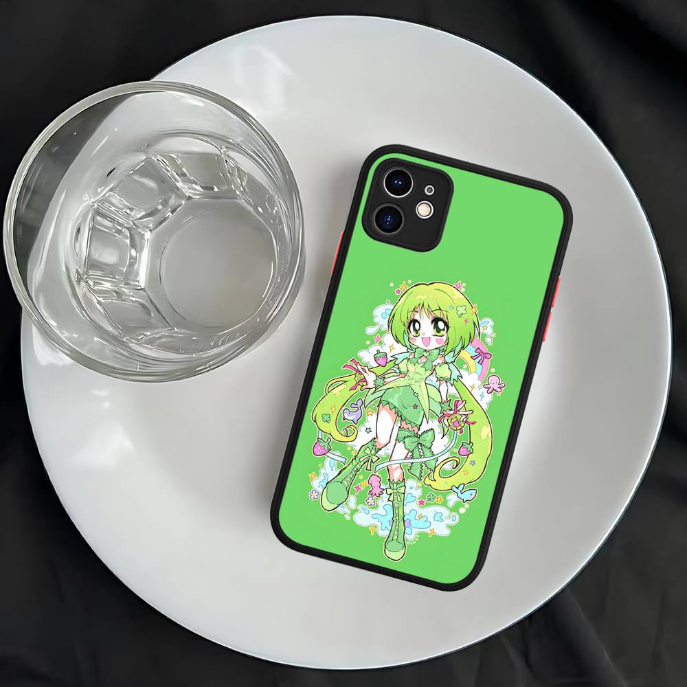 Чехол для телефона Tokyo Mew Mew Аниме для IPhone 16e 16 15 14 13 12 11 Pro Max X XS Max Plus Матовый Прозрачный