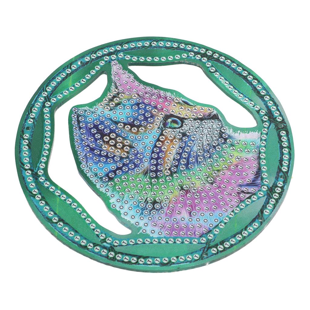 Dreamcatcher Pendants Simple Operation Cute Cat Appearance Beautiful Practical DIY 5D Dreamcatcher