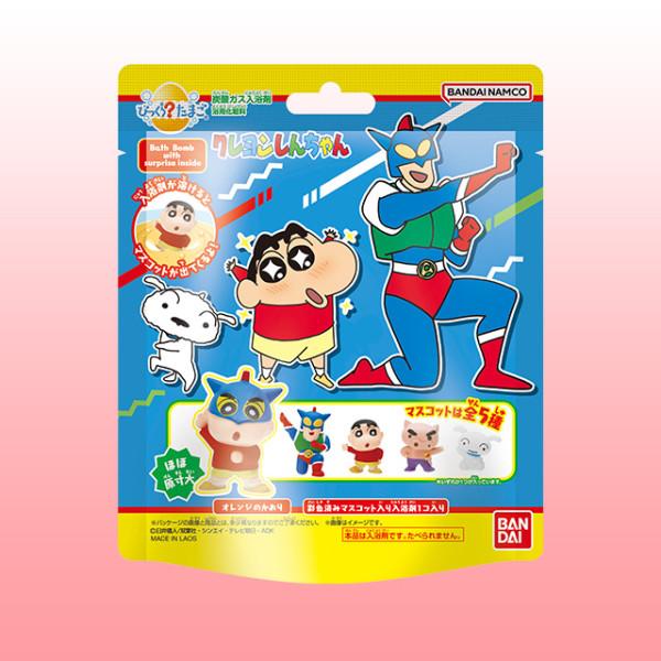 Surprise Egg Series Crayon Shin-chan 5 Kids Bath Ball, Korean Popular Bandai