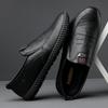 2025 Spring New Casual Men's Leather Shoes Men's Shoes Soft Sole Non-slip Wear-resistant Business Casual
