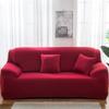 1pc Thick Elastic Sofa Cover Solid Color Slipcover Spandex Furniture Protector for Bedroom Office Living Room Home Decor