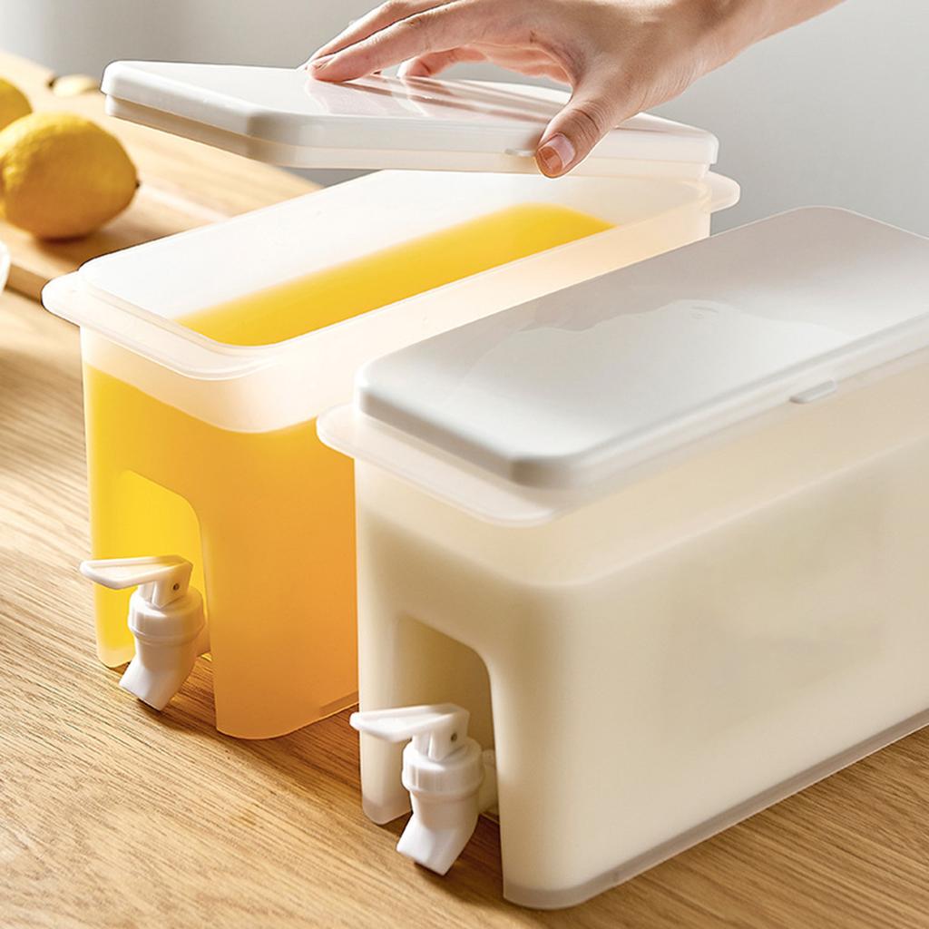 Летний бытовой чайник с краном, многоцелевой практичный диспенсер для воды для приготовления фруктового чая