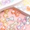 Transparent Material Creative Beads Shiny Decorative Small Bowknot AB  Home