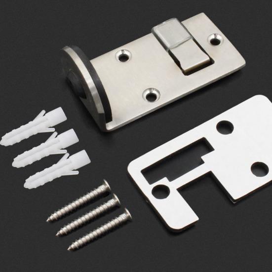 Дверной стопор из нержавеющей стали, настенный протектор, прочный металлический клей, не требующий сверления, ветрозащитный, противоударный, ковровая плитка, бетон, деревянный пол, складной