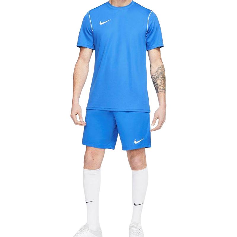 Nike Мужские быстросохнущие футбольные тренировочные шорты Dri-FIT синие BV6855-463