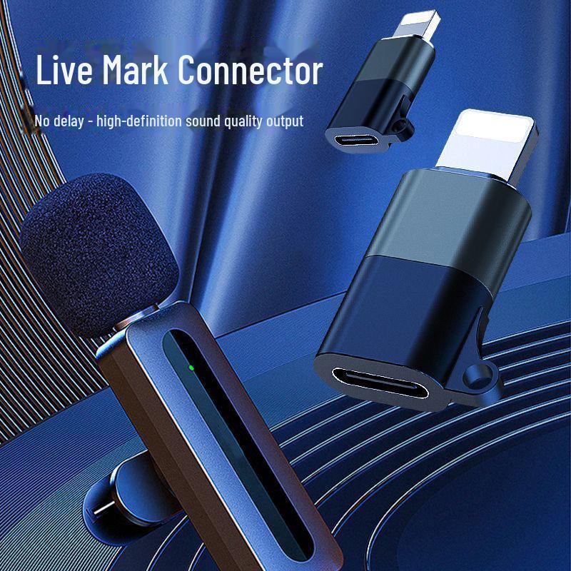 Совместимый адаптер Apple: Проводная гарнитура, беспроводной микрофон, зарядка OTG, USB-флешка, интерфейс Type-C