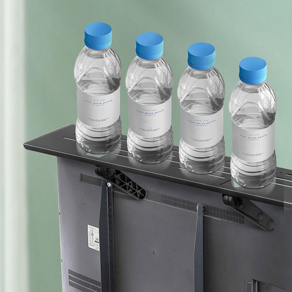 Стойка для хранения компьютера Держатель маршрутизатора Органайзер для монитора Практичная верхняя полка для телевизора