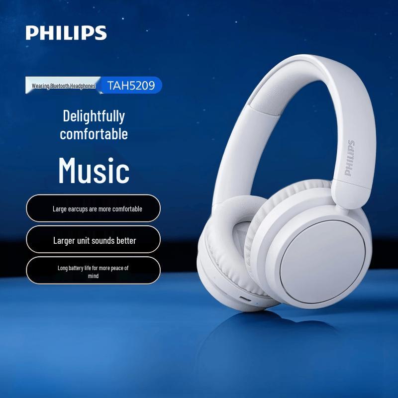 Philips Беспроводные накладные Bluetooth-наушники TAH5209