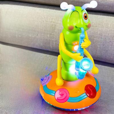 Игрушка-саксофон с подсветкой и музыкой для детей, которая помогает избегать препятствий