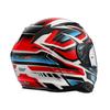 OGK KABUTO Motorcycle Helmet Full Face KAMUI3 ACROBAT White Red (Size M)