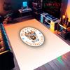 Blackpool F.C Poster Carpet Rug for Living Room Bedroom Home Sofa Decoration,Kids play Nonslip Floor Mat
