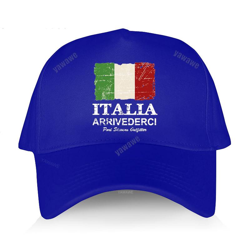 Мужская и женская кепка люксового бренда, винтажная бейсболка Italia Bandiera uomo uomini Vendita A Buon Mercato, забавный дизайн, летняя шапка
