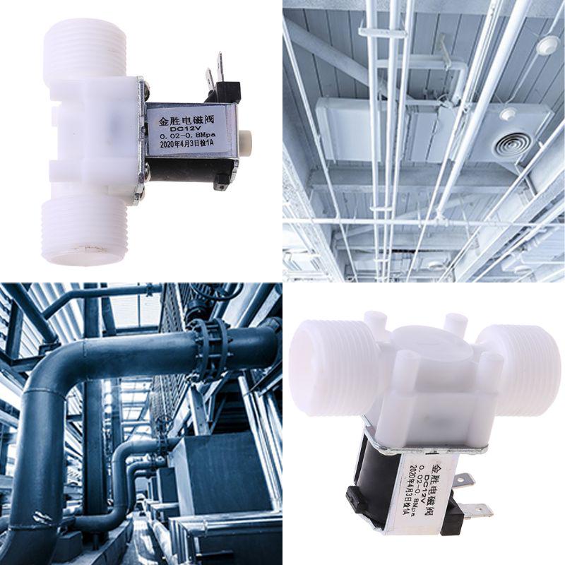 1 шт. 3/4" DC12V PP N/O электрический электромагнитный клапан управления водой диверторное устройство