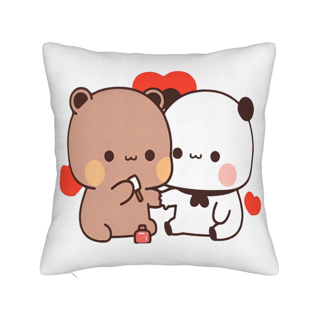 Наволочка Бубу и Дуду Мягкая наволочка-подушка Милая забавная наволочка для свадебной вечеринки, домашнего декора