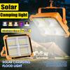 Ultra Bright LED Solar Floodlight USB Rechargeable Camping Lantern Waterproof Outdoor Portable Searchlight Spotlight Flood Lamp