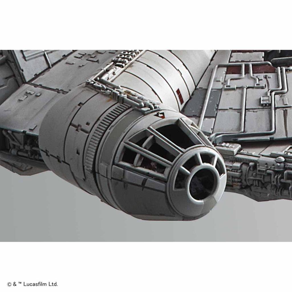 BANDAI SPIRITS Star Wars Millennium Falcon Rise of Scale Plastic Model (Star Wars/The Skywalker) 1/144 Color-coded
