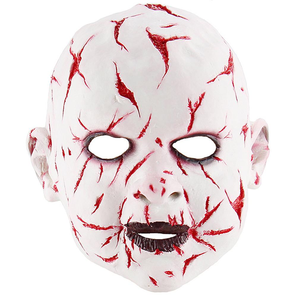 Full Head Bloody Monster Mask Scary Creepy Ghost Mask For Halloween Masquerade Costume