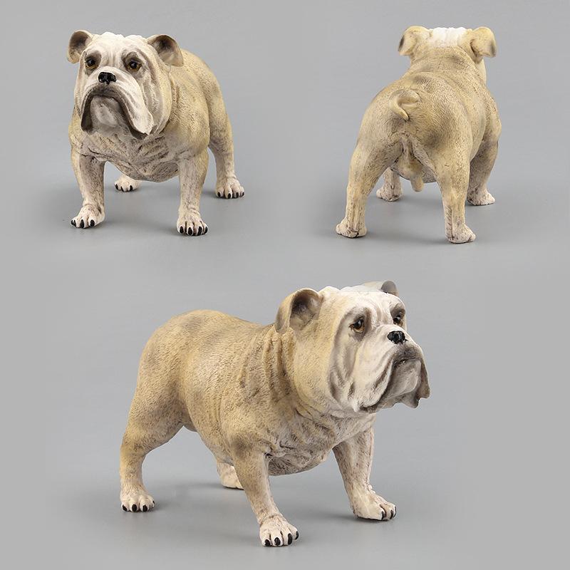 Имитация Модель Животного Игрушка Имитация Злой Собаки Орнамент Модель Орнамент Модель Бульдога