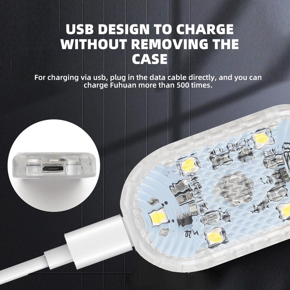 1 шт. Сенсорный датчик USB светодиодный светильник для салона автомобиля светодиодная лампа потолочный светильник для чтения украшения автомобиля крыша внутреннее освещение