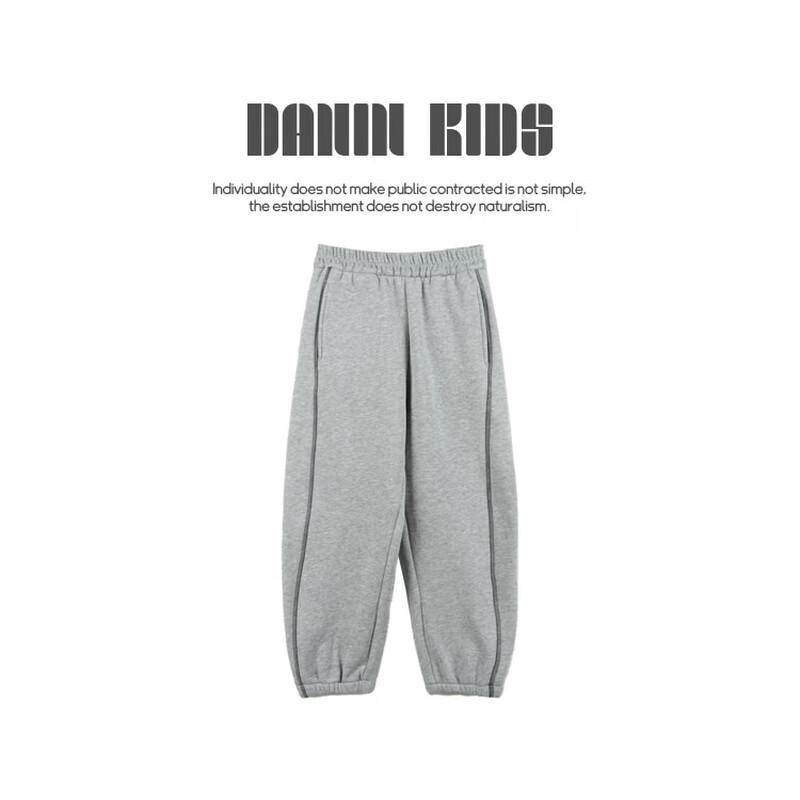 Зимние прямые спортивные штаны Dainu для детей с флисовой подкладкой