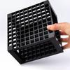 Square Plastic Pen Holder Detachable 96 Hole Pencil Holder Makeup Brushe Holder Painting Supplies