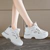 Women's White Platform Sneakers Breathable Mesh Running Shoes for Mujer Thick Bottom Non Slip Casual Sports Sandals Chaussure