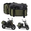 Motorcycle Touring Saddle Bag Touring Saddle Canvas Waterproof Panniers Luggage