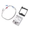 0 celsius  1300 celsius  Alarm REX C100 Digital LED PID Temperature Controller Kits AC110V 240V