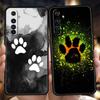 Милый Чехол для Телефона с Отпечатком Лапы Собаки для Realme 8 9 Pro Plus 8i 9i 6 7 GT2 C21 C25 C3 C11 11 Pro 5G Plus Ударопрочный Силиконовый Чехол