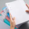 Colorful A4 Document Storage Book with 10,100 Pages and Transparent File Pages