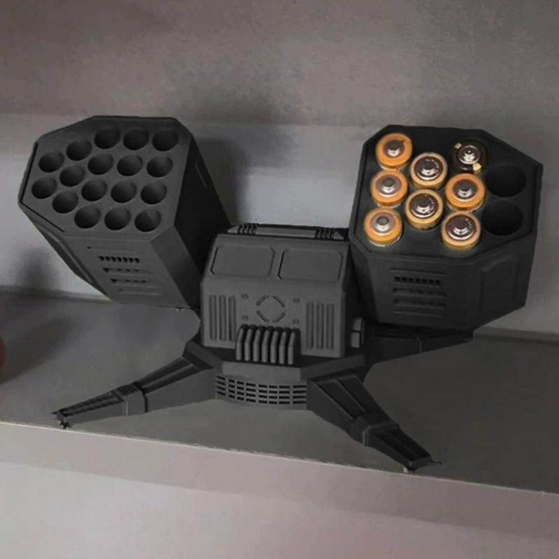 3D Печать Коробка для Хранения Батареек Украшение Креативные Настольные Фигурки Декорация Модель AA Модель AAA Коробки Органайзеры для Батареек