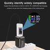 Type-C USB Tester Current 4-30V USB-C Voltage Current Tester Timing Ammeter 10 in 1 USB-C Charging Cable Color screen