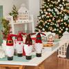 Knitted Xmas Bottle Packing Cartoon Christmas Gift Bags Christmas Wine Bottle Bag Cover  Festival
