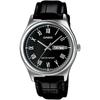 Мужские аналоговые часы Casio MTP-V006L-1BUDF Кожаный ремешок Водонепроницаемые Классический дизайн