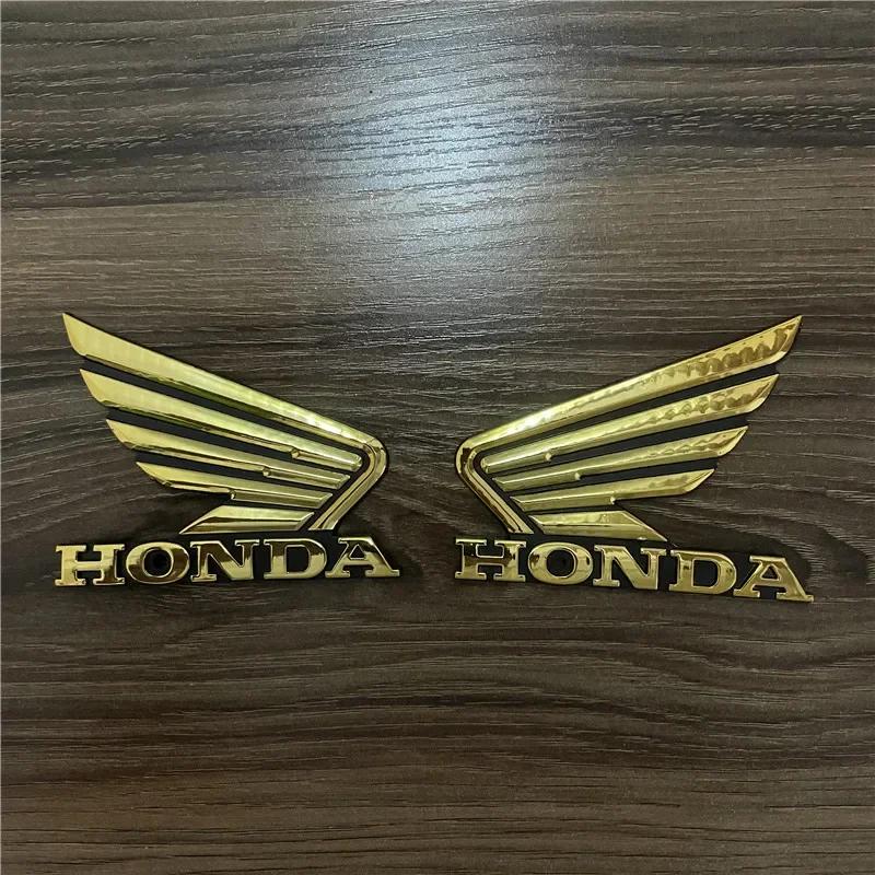 BXK3 motorbike decal brand Badge Emblem wind moto stickers for honda dio CBR VFR fuel tank sticker motorcycle accessories car style