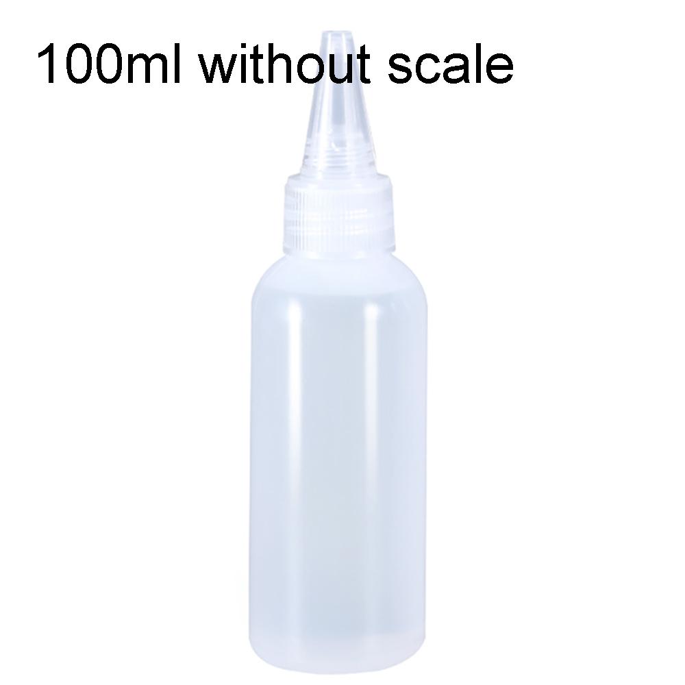 Dispenser with Screw-On Lids Oil Dropper Bottles Glue Bottles Refillable Bottles Pigment Container