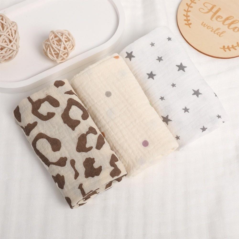 Soft Square Towels 4-Layer Pure Cotton Newborn Burp Cloth High Quality Baby Cotton Washcloth