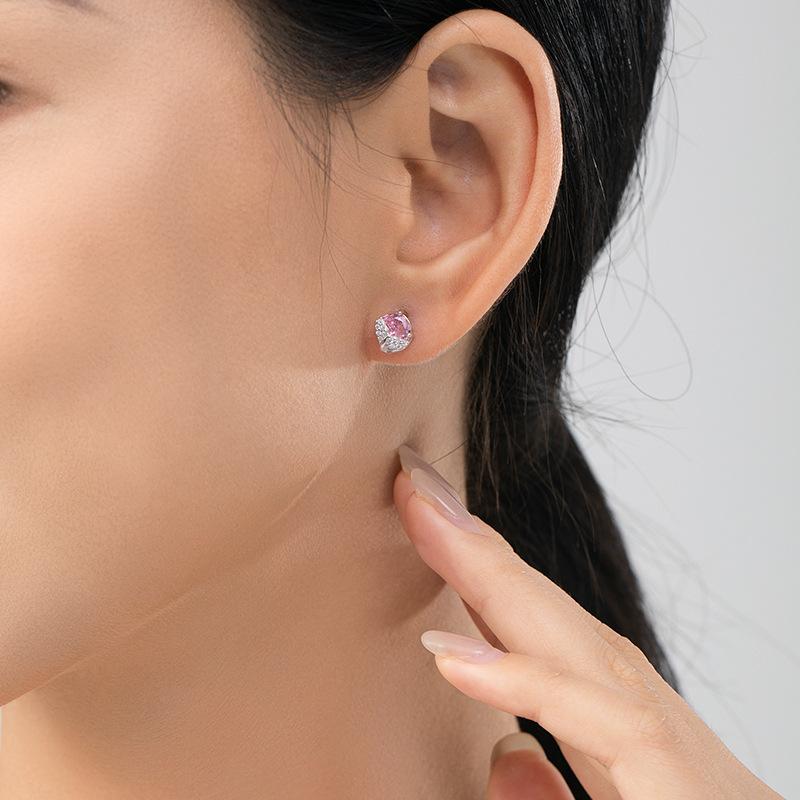 Танциз стерлингового серебра 925 пробы циркон серьги серьги-капли для женщин подарки на свадьбу