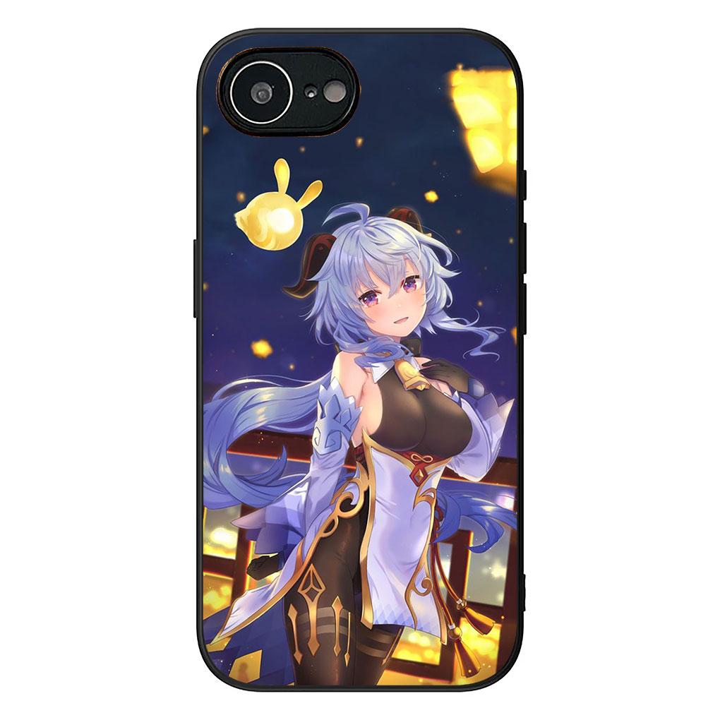Мягкий чехол для телефона Apple iPhone 17 16 14 15 Pro Max Plus 15+ 16E XR ProMax Air Case Гань Юй Геншин ГаньЮ Импакт Чехол